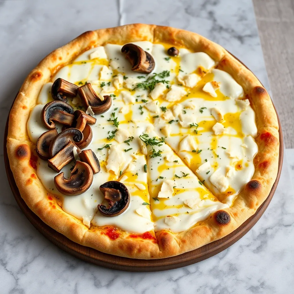 Truffle Mushroom Pizza